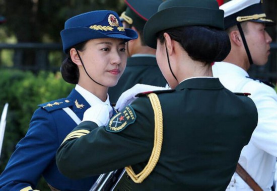 女仪仗兵:2014真正的女神