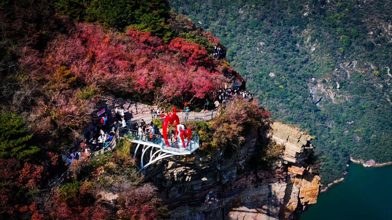 南太行寶泉景區美景。寶泉景區供圖