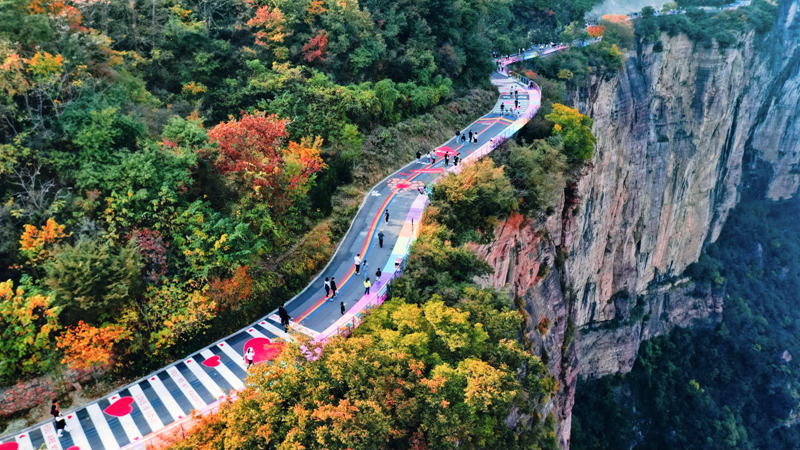 南太行寶泉景區美景。寶泉景區供圖