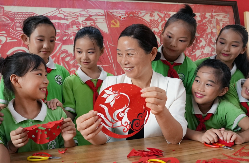 河南尉氏:我们开学啦!