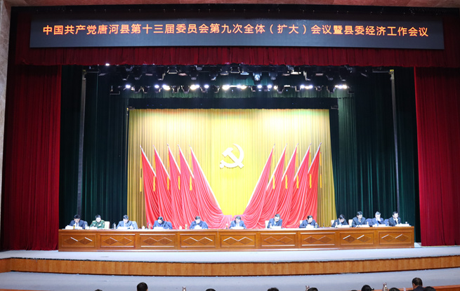 南陽市唐河縣第十三屆委員會第九次全體（擴大）會議召開
