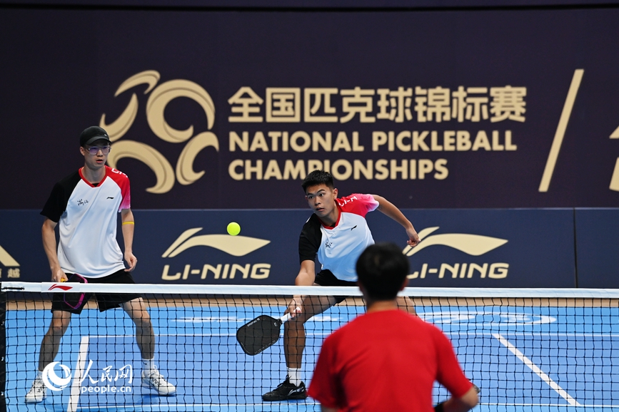 比赛现场。人民网记者 辛静摄