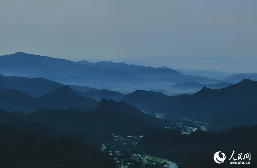 雨后南太行景色。人民网记者 霍亚平摄