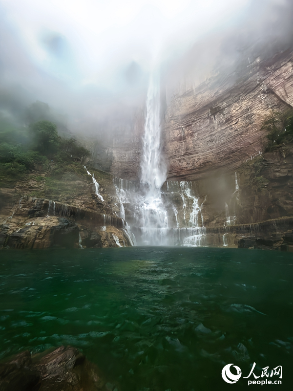 雨后南太行景色。人民网记者 王佩摄