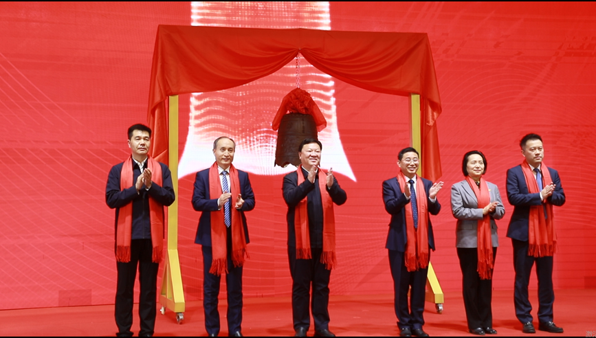 挂牌仪式现场。柘城县委宣传部供图