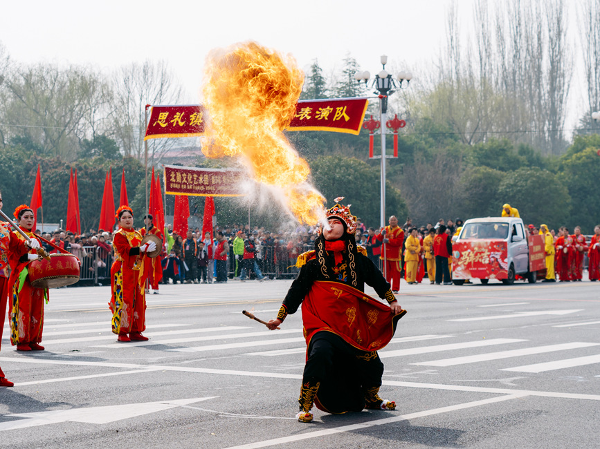 文艺汇演。济源产城融合示范区文化广电和旅游局供图