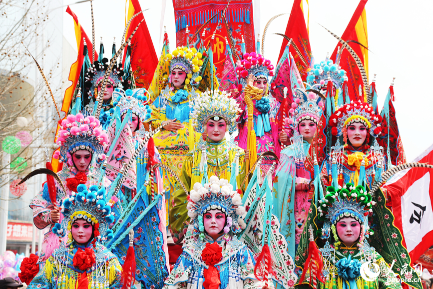 古会现场。人民网记者 霍亚平摄