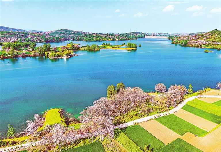 山水田园景致如画