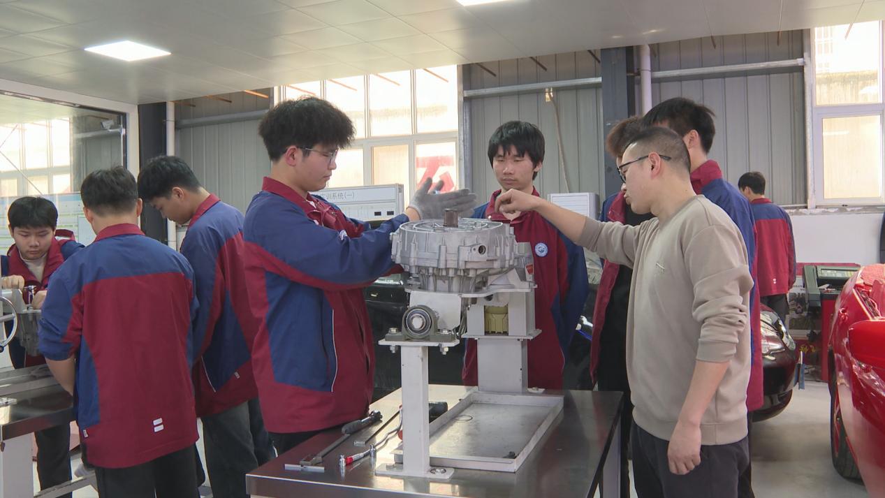 实训教学现场。陈杰摄